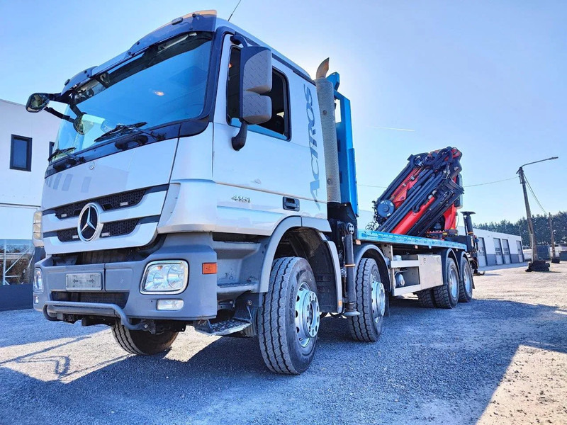 Mercedes-Benz Actros 4151 V8 8x4 Palfinger PK78002 + Flyjib PJ170 - Грузовик бортовой/ Платформа, Автоманипулятор: фото 1 Mercedes-Benz Actros 4151 V8 8x4 Palfinger PK78002 + Flyjib PJ170 - Грузовик бортовой/ Платформа, Автоманипулятор: фото 1