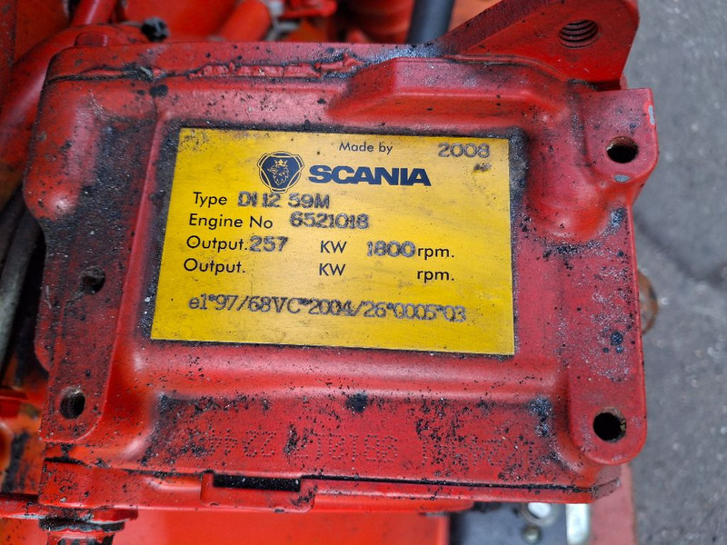Scania DI12 59M - Двигатель: фото 4 Scania DI12 59M - Двигатель: фото 4