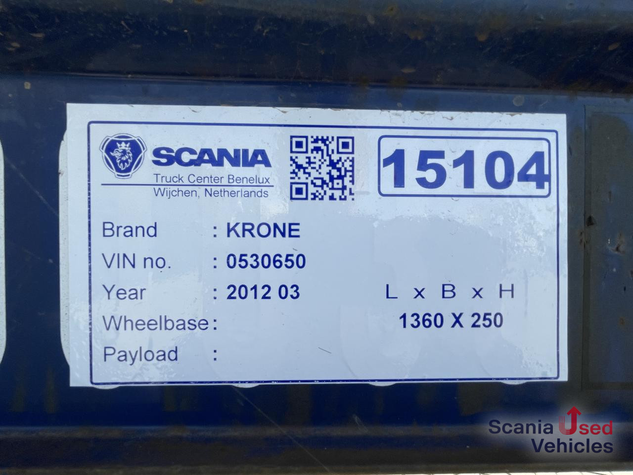 KRONE KRONE TL NL TRAILER FLAT BED 3 AXLE BPW - Полуприцеп бортовой/ Платформа: фото 4 KRONE KRONE TL NL TRAILER FLAT BED 3 AXLE BPW - Полуприцеп бортовой/ Платформа: фото 4