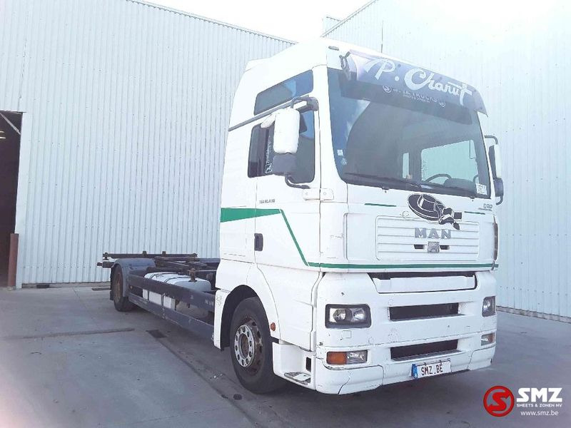 MAN TGA 18.430 - Грузовик-контейнеровоз/ Сменный кузов: фото 1 MAN TGA 18.430 - Грузовик-контейнеровоз/ Сменный кузов: фото 1