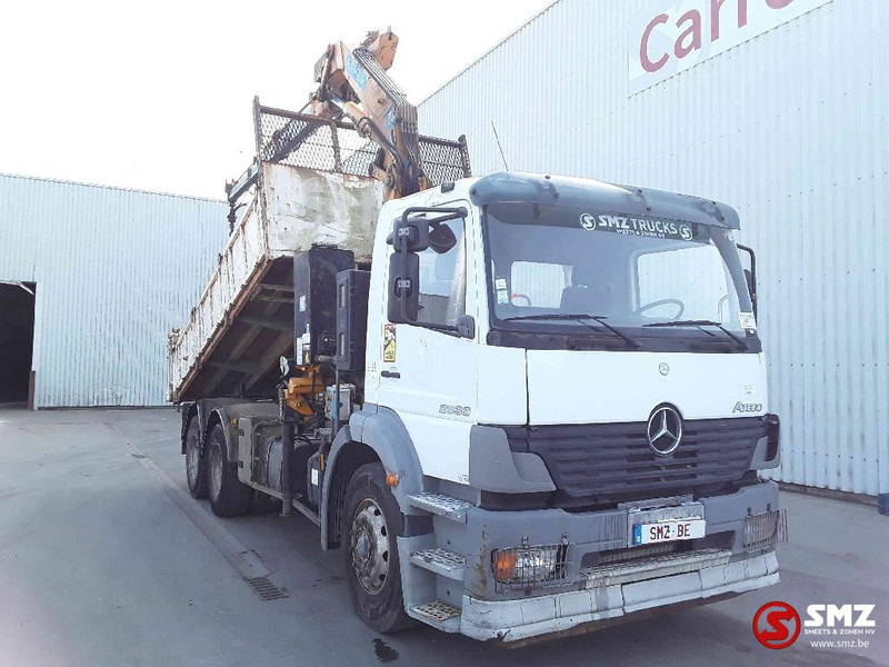 Mercedes-Benz Atego 2633 effer 3 ext +remote 6x4 - Самосвал, Автоманипулятор: фото 1 Mercedes-Benz Atego 2633 effer 3 ext +remote 6x4 - Самосвал, Автоманипулятор: фото 1