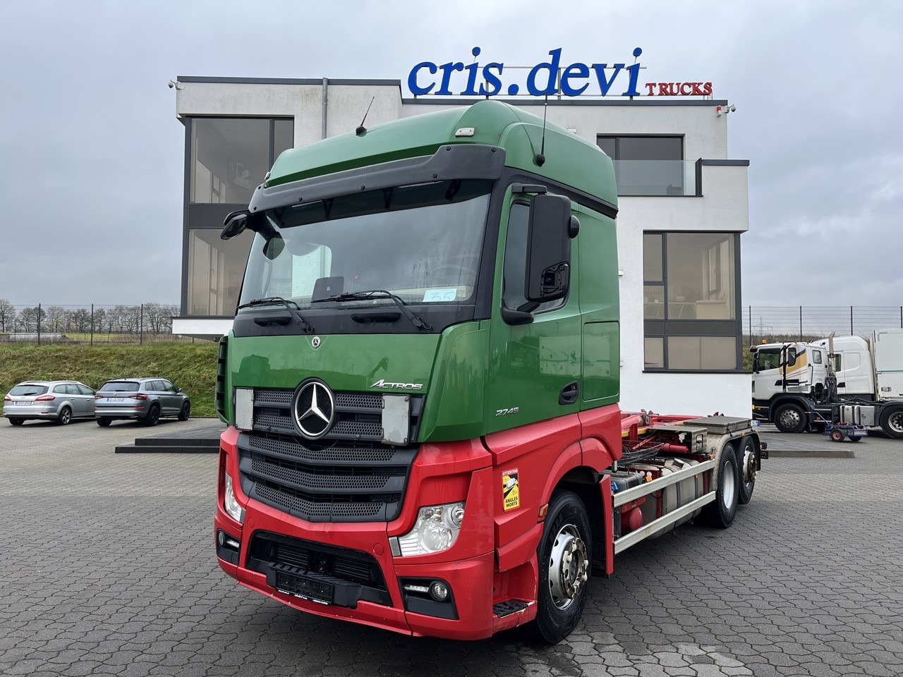 Mercedes-Benz Actros 2745 6x2 Gergen 21 70 Abrollkipper - Крюковой мультилифт: фото 1 Mercedes-Benz Actros 2745 6x2 Gergen 21 70 Abrollkipper - Крюковой мультилифт: фото 1