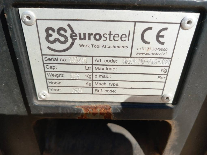 Eurosteel Powertilt 300 - Тилтротатор: фото 5 Eurosteel Powertilt 300 - Тилтротатор: фото 5