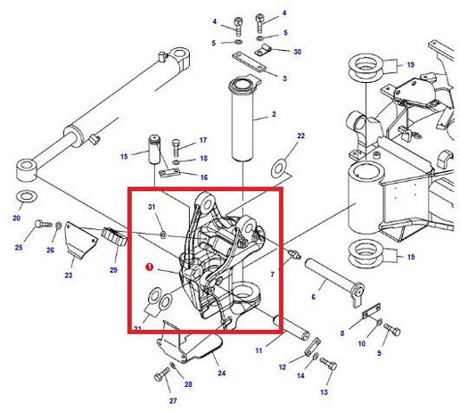 Komatsu PC26MR-3 BRACKET 22K-70-21411 - Рама/ Шасси для Строительной техники: фото 2 Komatsu PC26MR-3 BRACKET 22K-70-21411 - Рама/ Шасси для Строительной техники: фото 2