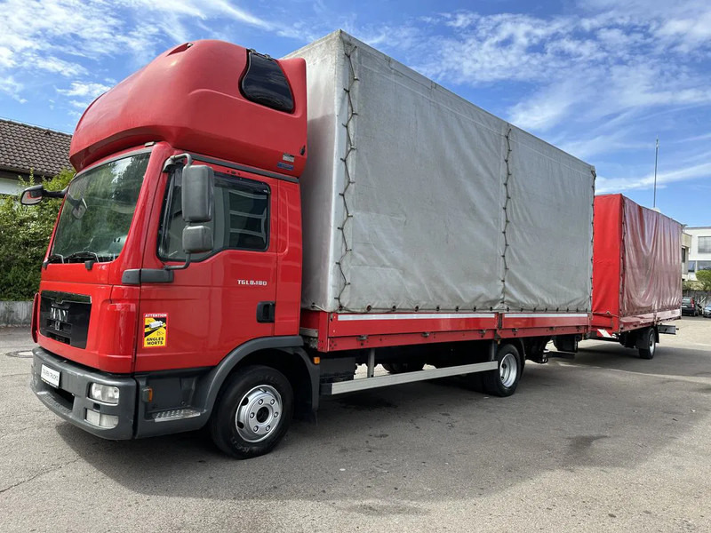 MAN MAN 8.180 Zug mit SAXAS 1-Achs Anh Topsleeper MAN 8.180 Zug mit SAXAS 1-Achs Anh Topsleeper - Тентованный фургон: фото 1 MAN MAN 8.180 Zug mit SAXAS 1-Achs Anh Topsleeper MAN 8.180 Zug mit SAXAS 1-Achs Anh Topsleeper - Тентованный фургон: фото 1