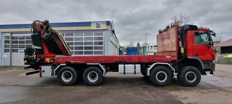 Mercedes Actros 4146 AK 8X8 FASSI 660 EINZELBER SEILWINDE - Грузовик бортовой/ Платформа, Автоманипулятор: фото 2 Mercedes Actros 4146 AK 8X8 FASSI 660 EINZELBER SEILWINDE - Грузовик бортовой/ Платформа, Автоманипулятор: фото 2