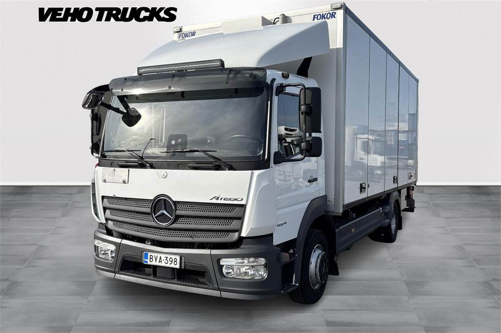 Mercedes-Benz ATEGO 1224L 4x2 Ksa-Umpikori +pl-nostin - Грузовик с закрытым кузовом: фото 1 Mercedes-Benz ATEGO 1224L 4x2 Ksa-Umpikori +pl-nostin - Грузовик с закрытым кузовом: фото 1