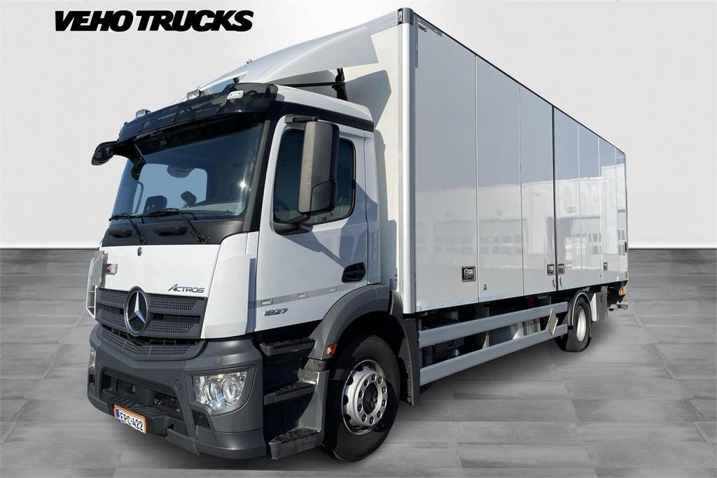 Mercedes-Benz Actros 1827 4x2 8,7m umpikori+PL nostin - Грузовик с закрытым кузовом: фото 1 Mercedes-Benz Actros 1827 4x2 8,7m umpikori+PL nostin - Грузовик с закрытым кузовом: фото 1