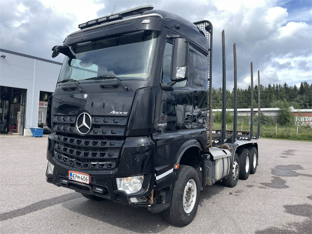 Mercedes-Benz Arocs 3563-8x4 - Лесовоз: фото 1 Mercedes-Benz Arocs 3563-8x4 - Лесовоз: фото 1