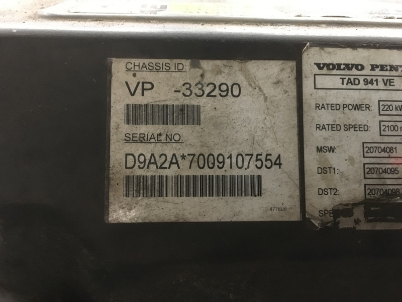 Строительная техника Volvo TAD941VE USED: фото 6 Строительная техника Volvo TAD941VE USED: фото 6