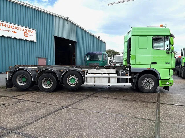 DAF XF 105.460 8x2 CHASSIS WITH MULTILIFT SYSTEM (ZF16 MANUAL GEARBOX / MX-BRAKE / 9.000 KG. FRONT-AXLE / LIFT-AXLES / FRIDGE / ETC. - Грузовик-контейнеровоз/ Сменный кузов: фото 4 DAF XF 105.460 8x2 CHASSIS WITH MULTILIFT SYSTEM (ZF16 MANUAL GEARBOX / MX-BRAKE / 9.000 KG. FRONT-AXLE / LIFT-AXLES / FRIDGE / ETC. - Грузовик-контейнеровоз/ Сменный кузов: фото 4