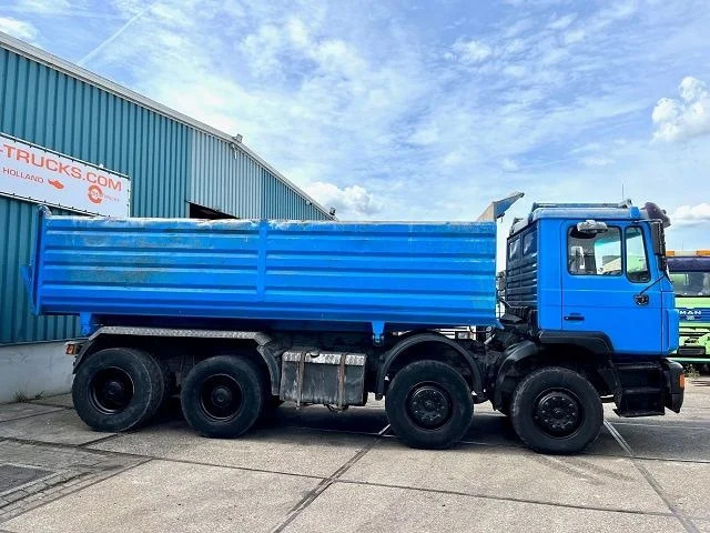 MAN 41.464 F2000 8X4 FULL STEEL KIPPER (EURO 2 / ZF16 MANUAL GEARBOX / ZF-INTARDER / FULL STEEL SUSPENSION / REDUCTION AXLES) - Самосвал: фото 4 MAN 41.464 F2000 8X4 FULL STEEL KIPPER (EURO 2 / ZF16 MANUAL GEARBOX / ZF-INTARDER / FULL STEEL SUSPENSION / REDUCTION AXLES) - Самосвал: фото 4