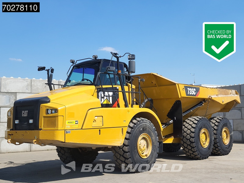 Caterpillar 735 C - Сочленённый самосвал: фото 1 Caterpillar 735 C - Сочленённый самосвал: фото 1