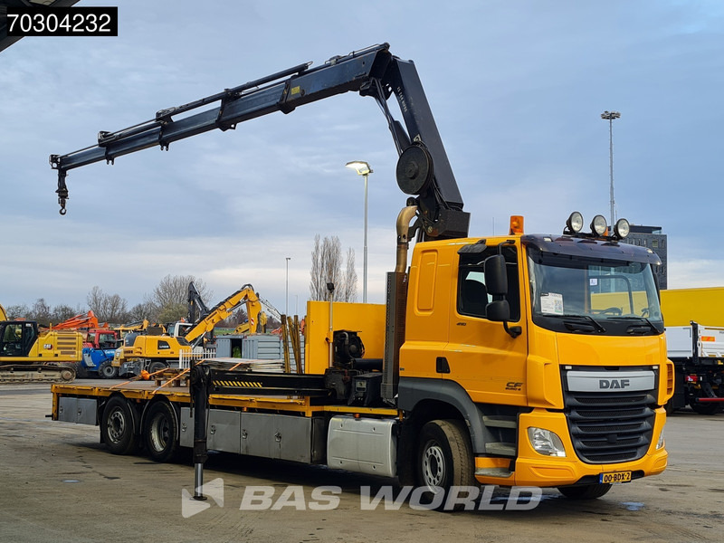 DAF CF 410 CF 6X2 HIAB 244EP-4 HIPRO Crane Kran Lift +Steering Axle Automatic Euro 6 - Грузовик бортовой/ Платформа, Автоманипулятор: фото 3 DAF CF 410 CF 6X2 HIAB 244EP-4 HIPRO Crane Kran Lift +Steering Axle Automatic Euro 6 - Грузовик бортовой/ Платформа, Автоманипулятор: фото 3