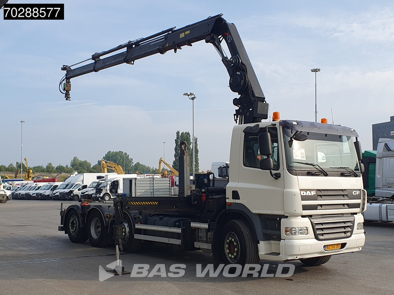 DAF CF85.360 8X2 NL-Truck HIAB 211 E-3 Hipro Crane + Hooklift Lift+steering Axle Automatic Euro 5 - Крюковой мультилифт, Автоманипулятор: фото 3 DAF CF85.360 8X2 NL-Truck HIAB 211 E-3 Hipro Crane + Hooklift Lift+steering Axle Automatic Euro 5 - Крюковой мультилифт, Автоманипулятор: фото 3