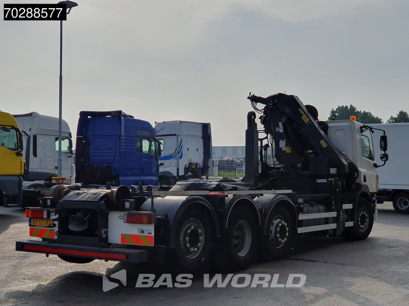 Крюковой мультилифт, Автоманипулятор DAF CF85.360 8X2 NL-Truck HIAB 211 E-3 Hipro Crane + Hooklift Lift+steering Axle Automatic Euro 5: фото 16