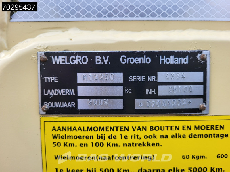 Грузовик-цистерна DAF CF85.360 CF 6X2 NL-Truck Welgro M13250 26m3 silo Lift-Steering Axle Euro 5: фото 19