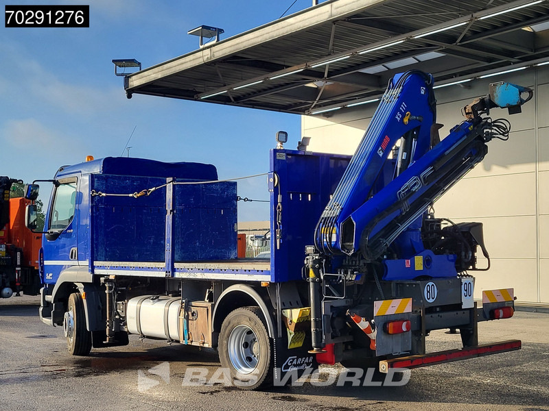 Грузовик бортовой/ Платформа, Автоманипулятор DAF LF 260 LF 4X2 HIAB 111 B-2 Hiduo Crane Automatic ACC Euro 6: фото 10