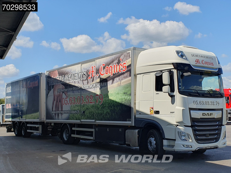 DAF XF 480 4X2 NL Combi 1500kg Ladebordwand Retarder Standklima Automatic ACC Euro 6 - Грузовик с закрытым кузовом: фото 3 DAF XF 480 4X2 NL Combi 1500kg Ladebordwand Retarder Standklima Automatic ACC Euro 6 - Грузовик с закрытым кузовом: фото 3