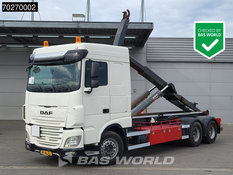 DAF XF 480 6X2 NL-Truck VDL S25-6400 Lift-Axle Automatic ACC Euro 6 - Крюковой мультилифт: фото 1 DAF XF 480 6X2 NL-Truck VDL S25-6400 Lift-Axle Automatic ACC Euro 6 - Крюковой мультилифт: фото 1