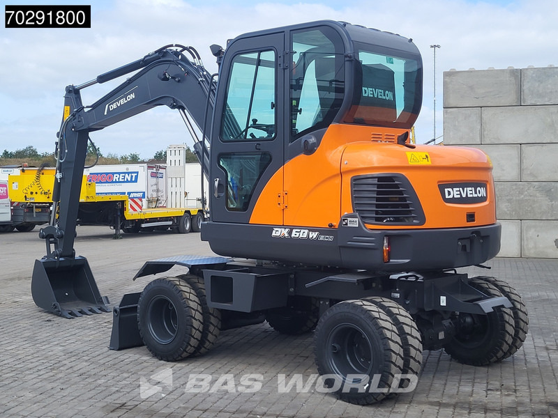 Develon DX60 WN ECO-1 A/C - Колёсный экскаватор: фото 3 Develon DX60 WN ECO-1 A/C - Колёсный экскаватор: фото 3