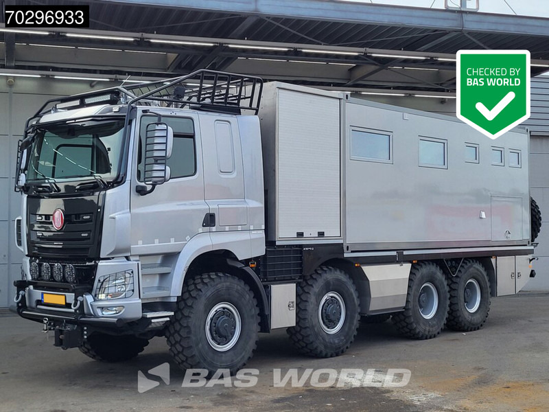 Tatra T158 8X8 NL-Truck 8x8 Off-Grid Camper Hydraulic Winch Generator Retarder Airco Euro 6 - Дом на колесах: фото 1 Tatra T158 8X8 NL-Truck 8x8 Off-Grid Camper Hydraulic Winch Generator Retarder Airco Euro 6 - Дом на колесах: фото 1