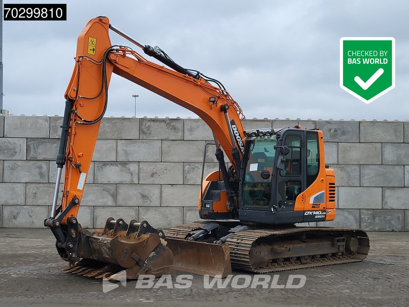 Doosan DX140 LCR-5 BLADE - 3 BUCKETS - Гусеничный экскаватор: фото 1 Doosan DX140 LCR-5 BLADE - 3 BUCKETS - Гусеничный экскаватор: фото 1