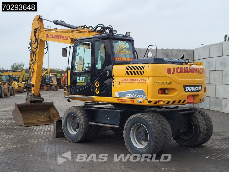 Doosan DX170 W - Колёсный экскаватор: фото 2 Doosan DX170 W - Колёсный экскаватор: фото 2