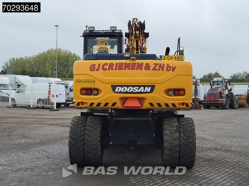 Doosan DX170 W - Колёсный экскаватор: фото 3 Doosan DX170 W - Колёсный экскаватор: фото 3