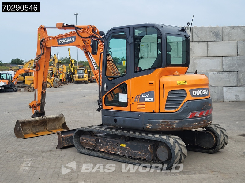 Doosan DX63-3 - Мини-экскаватор: фото 5 Doosan DX63-3 - Мини-экскаватор: фото 5