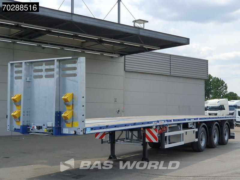 Faymonville MAX210-Z-3AA-13.60-22.5-2.54 3 axles 29M 2x extendable 3x steering axle twistlocks - Полуприцеп бортовой/ Платформа: фото 2 Faymonville MAX210-Z-3AA-13.60-22.5-2.54 3 axles 29M 2x extendable 3x steering axle twistlocks - Полуприцеп бортовой/ Платформа: фото 2