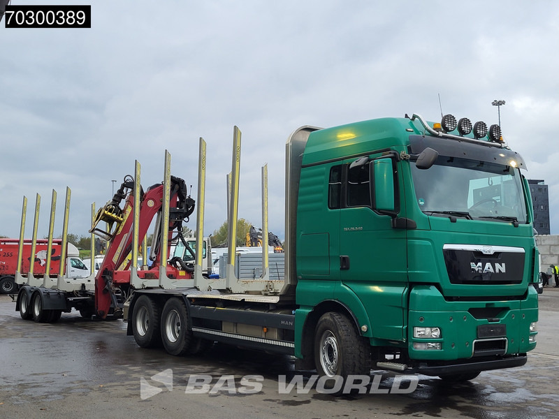 MAN TGX 26.540 6X4 Combi TAJFUN L150Z.96 woodcrane Holztransport Manual Retarder Euro 5 - Грузовик, Автоманипулятор: фото 3 MAN TGX 26.540 6X4 Combi TAJFUN L150Z.96 woodcrane Holztransport Manual Retarder Euro 5 - Грузовик, Автоманипулятор: фото 3