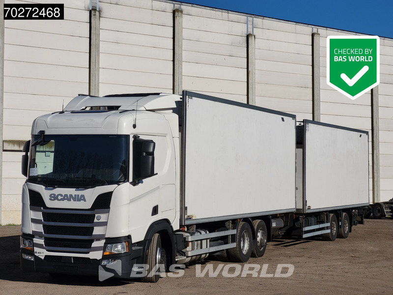 Scania R410 6X2 Lamberet Carrier Supra 1250 Mt Retarder Ladebordwand Euro 6 - Грузовик: фото 1 Scania R410 6X2 Lamberet Carrier Supra 1250 Mt Retarder Ladebordwand Euro 6 - Грузовик: фото 1