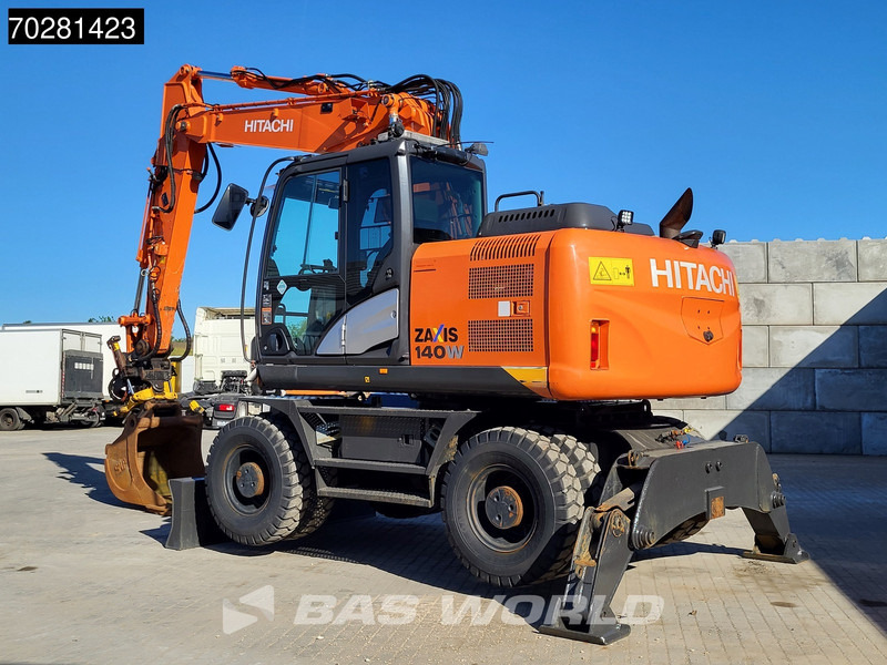 Hitachi ZX140W -5 OUTRIGGERS + BLADE - Колёсный экскаватор: фото 3 Hitachi ZX140W -5 OUTRIGGERS + BLADE - Колёсный экскаватор: фото 3