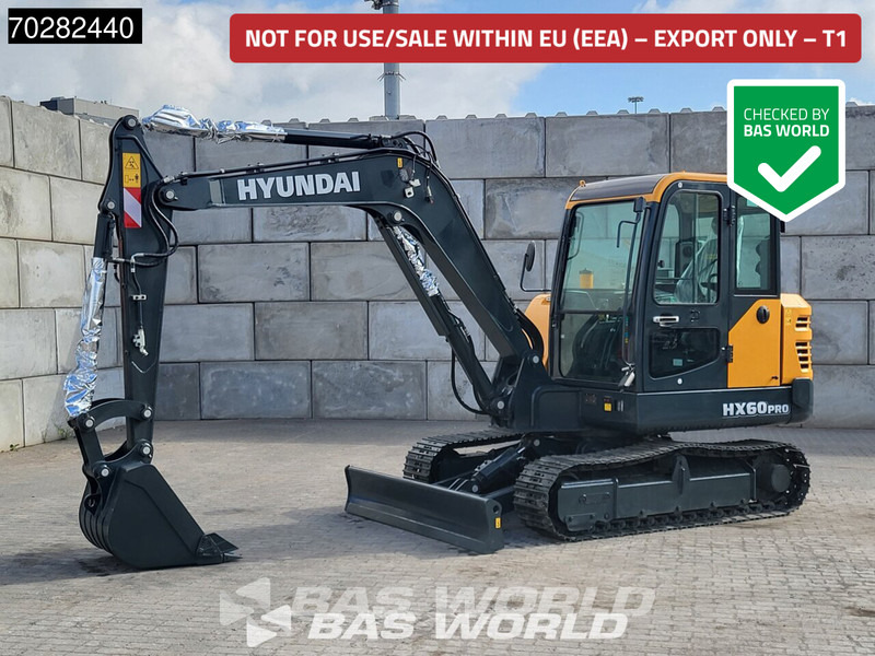 Hyundai HX60 PRON A/C - Мини-экскаватор: фото 1 Hyundai HX60 PRON A/C - Мини-экскаватор: фото 1