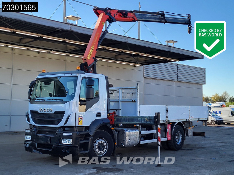 Iveco Stralis 310 4X2 Palfinger PK14002 EH Kran Crane Steel suspension Euro 6 - Грузовик бортовой/ Платформа, Автоманипулятор: фото 1 Iveco Stralis 310 4X2 Palfinger PK14002 EH Kran Crane Steel suspension Euro 6 - Грузовик бортовой/ Платформа, Автоманипулятор: фото 1