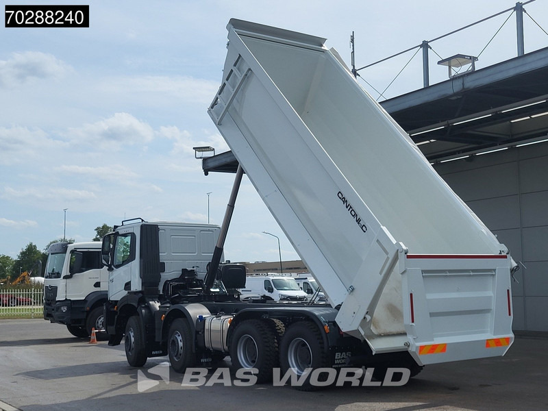 Iveco T-WAY 450 8X4 New! 20m3 Cantoni Tipper Steelsuspension Big-Axle Automatic Euro 6 - Самосвал: фото 3 Iveco T-WAY 450 8X4 New! 20m3 Cantoni Tipper Steelsuspension Big-Axle Automatic Euro 6 - Самосвал: фото 3
