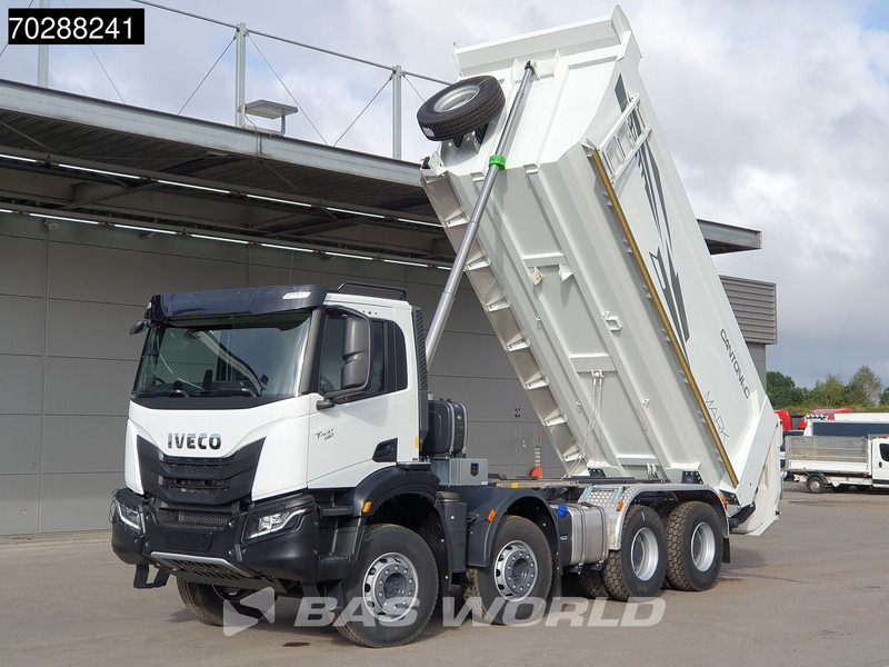 Iveco T-Way 450 8X4 NEW! 20m3 Cantoni tipper Steelsuspension Big-Axle Automatic Euro 6 - Самосвал: фото 3 Iveco T-Way 450 8X4 NEW! 20m3 Cantoni tipper Steelsuspension Big-Axle Automatic Euro 6 - Самосвал: фото 3