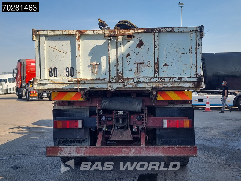 Самосвал, Автоманипулятор Iveco Trakker 310 4X4 Atlas 145.2-A2 Kran Crane 4x4 Big axle 6m3 3 sided tipper Euro 4: фото 20