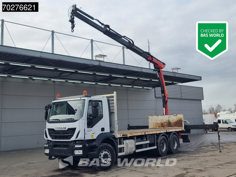 Iveco Trakker 360 6X4 Palfinger PK17.001 SLD Remote Steelsuspension Big-Axle - Грузовик бортовой/ Платформа, Автоманипулятор: фото 1 Iveco Trakker 360 6X4 Palfinger PK17.001 SLD Remote Steelsuspension Big-Axle - Грузовик бортовой/ Платформа, Автоманипулятор: фото 1