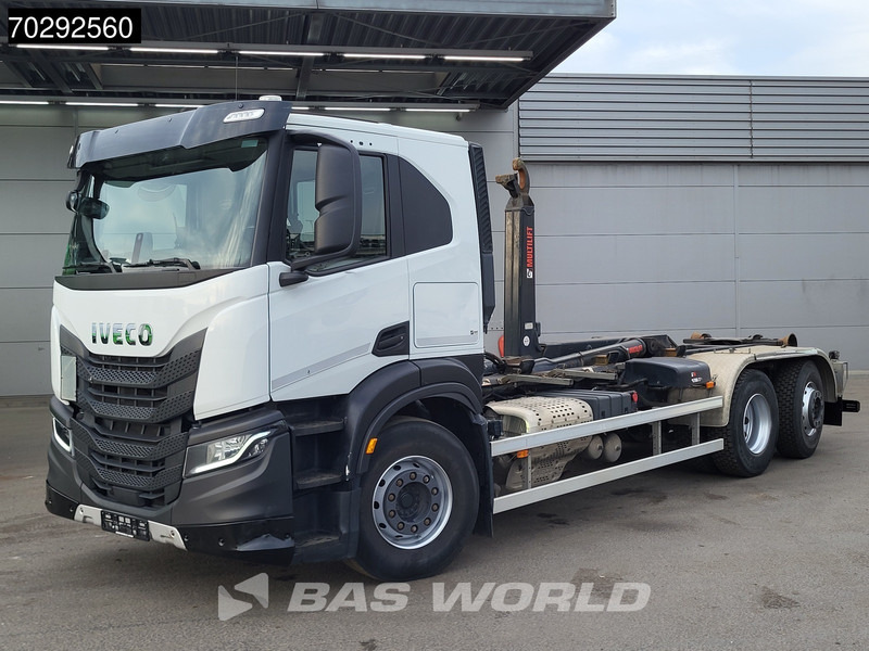 Iveco X-Way 460 6X2 Retarder HIAB 21S59 Lift+Steering-Axle Navi Automatic ACC Euro 6 - Крюковой мультилифт: фото 5 Iveco X-Way 460 6X2 Retarder HIAB 21S59 Lift+Steering-Axle Navi Automatic ACC Euro 6 - Крюковой мультилифт: фото 5
