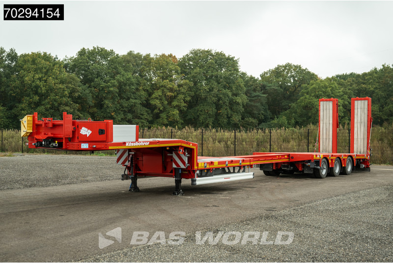 Kässbohrer NEW! Hydraulic Bed 450cm Extendable Lift+Steering Axle - Низкорамный полуприцеп: фото 2 Kässbohrer NEW! Hydraulic Bed 450cm Extendable Lift+Steering Axle - Низкорамный полуприцеп: фото 2