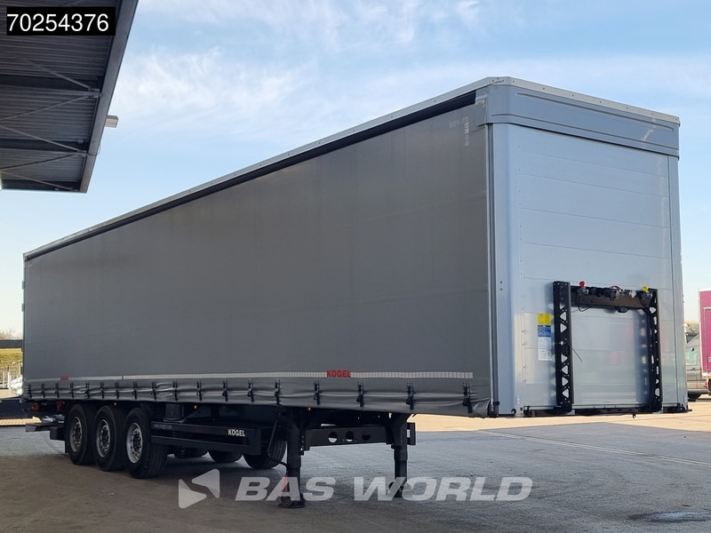 Kögel S24-1 3 axles Tailgate 2000kg NEW Liftachse Edscha LBW - Тентованный полуприцеп: фото 5 Kögel S24-1 3 axles Tailgate 2000kg NEW Liftachse Edscha LBW - Тентованный полуприцеп: фото 5