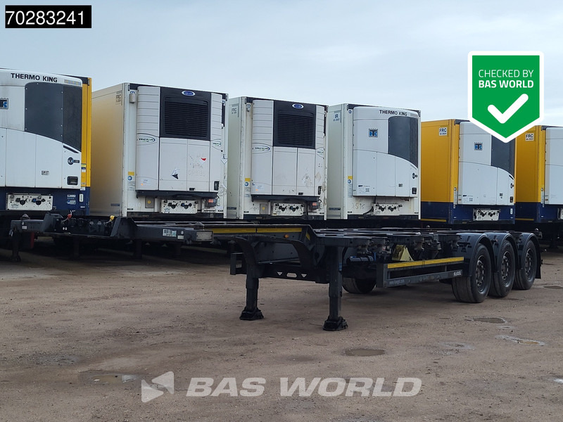 Kögel S24-2 TUV 03/26 2x20ft 1x30ft 1x40ft SAF - Полуприцеп-контейнеровоз/ Сменный кузов: фото 1 Kögel S24-2 TUV 03/26 2x20ft 1x30ft 1x40ft SAF - Полуприцеп-контейнеровоз/ Сменный кузов: фото 1
