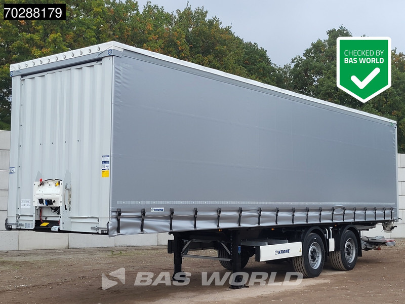 Krone SD NEW Tailgate City Lift + Steeringaxle - Тентованный полуприцеп: фото 1 Krone SD NEW Tailgate City Lift + Steeringaxle - Тентованный полуприцеп: фото 1