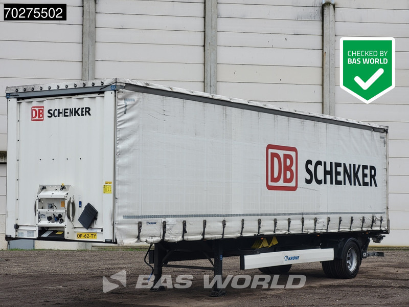 Krone SE City Tailgate Sliding Roof Anti vandalism Steering Axle - Тентованный полуприцеп: фото 1 Krone SE City Tailgate Sliding Roof Anti vandalism Steering Axle - Тентованный полуприцеп: фото 1