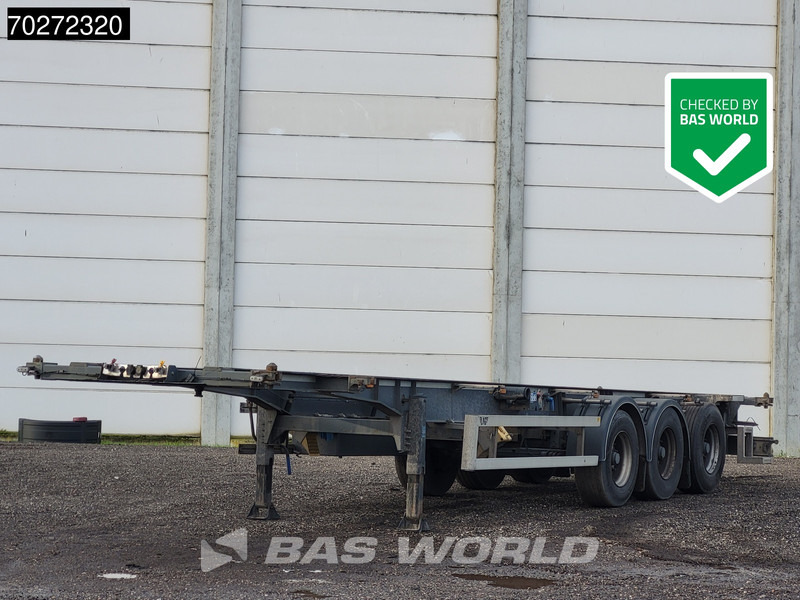 LAG O-3-CC 3 axles Liftachse 30ft 40ft - Полуприцеп-контейнеровоз/ Сменный кузов: фото 1 LAG O-3-CC 3 axles Liftachse 30ft 40ft - Полуприцеп-контейнеровоз/ Сменный кузов: фото 1