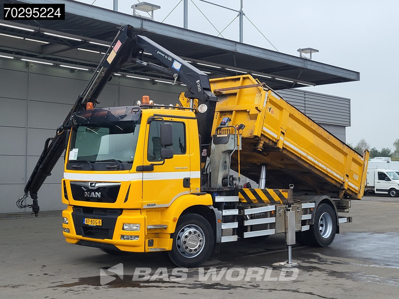 MAN TGM 18.250 TGM 4X2 NL-Truck 10m3 HSW Tipper 13Ton HMF 1300-K2 Crane Automatic Euro 6 в лизинг MAN TGM 18.250 TGM 4X2 NL-Truck 10m3 HSW Tipper 13Ton HMF 1300-K2 Crane Automatic Euro 6: фото 6