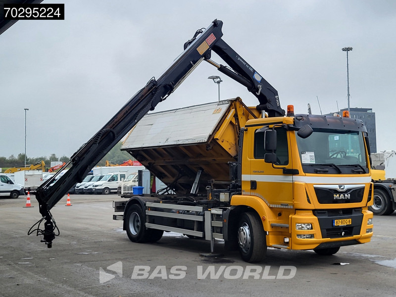 MAN TGM 18.250 TGM 4X2 NL-Truck 10m3 HSW Tipper 13Ton HMF 1300-K2 Crane Automatic Euro 6 в лизинг MAN TGM 18.250 TGM 4X2 NL-Truck 10m3 HSW Tipper 13Ton HMF 1300-K2 Crane Automatic Euro 6: фото 8