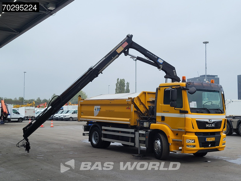 MAN TGM 18.250 TGM 4X2 NL-Truck 10m3 HSW Tipper 13Ton HMF 1300-K2 Crane Automatic Euro 6 в лизинг MAN TGM 18.250 TGM 4X2 NL-Truck 10m3 HSW Tipper 13Ton HMF 1300-K2 Crane Automatic Euro 6: фото 11
